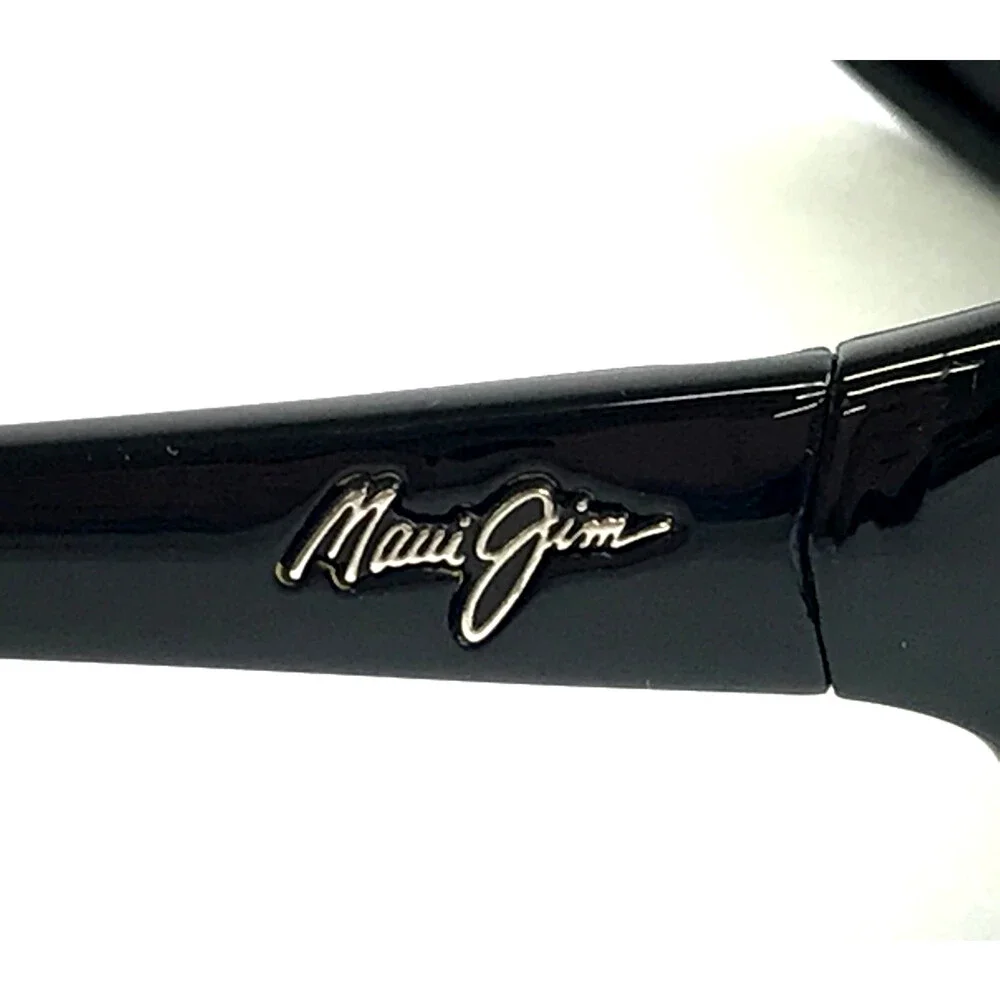Maui Jim Sunglasses Kipahulu MJ279-02 Shiny Black Frames w/ Neutral Gray Lenses